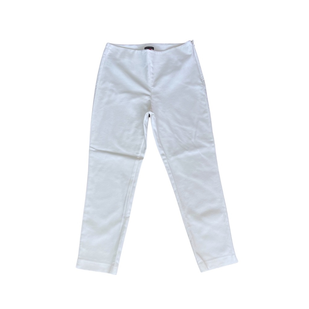 VINCE CAMUTO || WHITE PEDAL PUSHERS/CAPRI PANTS || SIZE 8